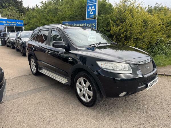 Hyundai Santa Fe 2.2 Crtd Limited 4Wd Euro 4 5 Seat WG08PKN Black #4