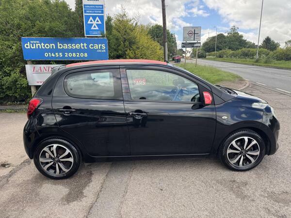 Citroen C1 1.0 Vti Feel Edition Airscape Euro 5 ND64ODG Black #4