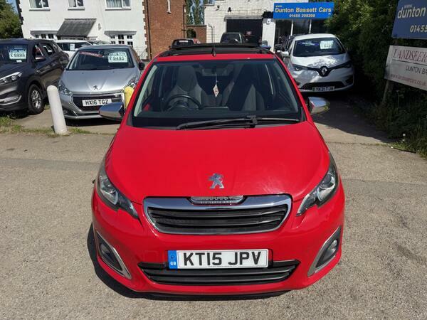 Peugeot 108 1.2 Vti Puretech Allure Top Euro 5 KT15JPV Red #2