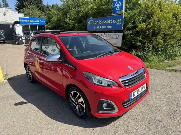 Peugeot 108 1.2 Vti Puretech Allure Top Euro 5 Red