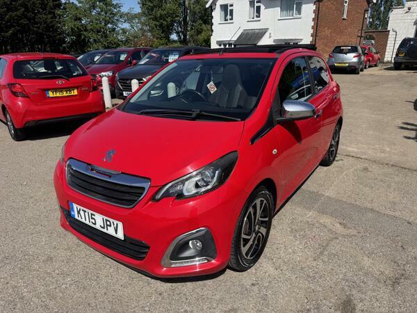 Peugeot 108 1.2 Vti Puretech Allure Top Euro 5 KT15JPV Red #3