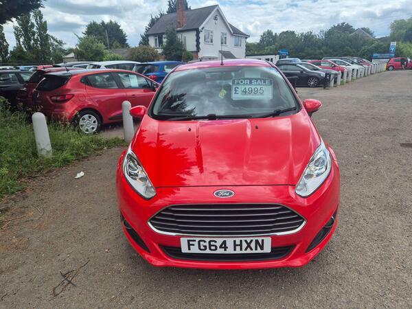 Ford Fiesta 1.25 Zetec Euro 5 Red