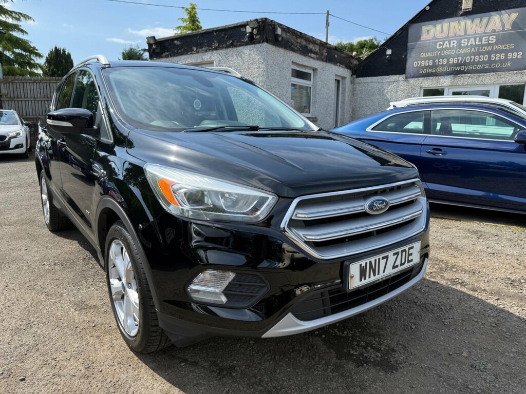 Ford Kuga 2.0 Tdci Titanium Awd Euro 6 Ss WN17ZDE Black #2
