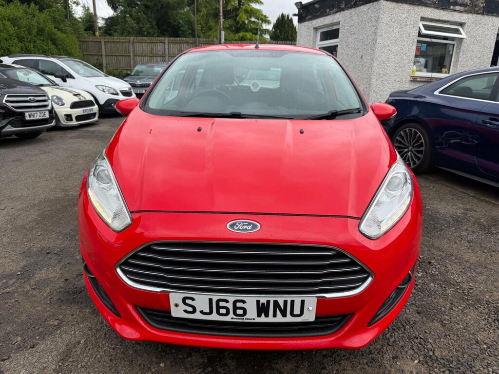 Ford Fiesta 1.25 Zetec Euro 6 SJ66WNU Red #4