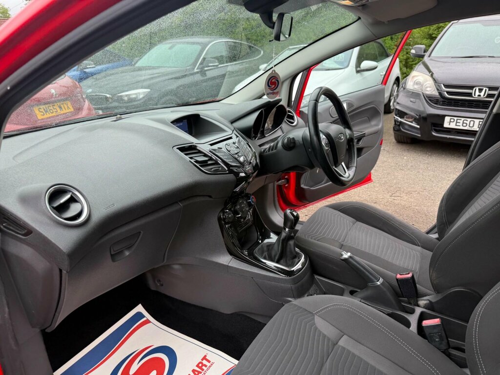 Ford Fiesta 1.25 Zetec Euro 6 SJ66WNU Red #3