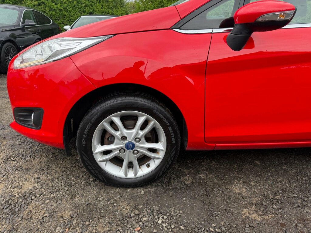 Ford Fiesta 1.25 Zetec Euro 6 SJ66WNU Red #6