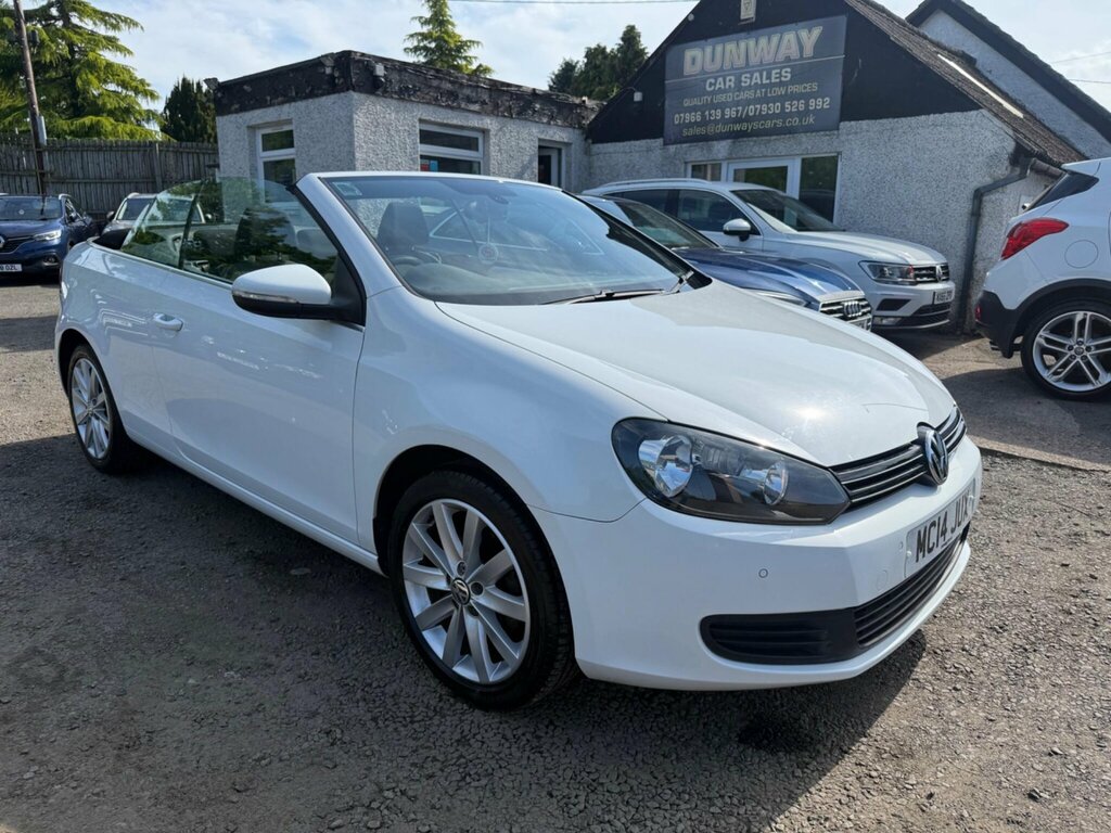 Volkswagen Golf 1.6 Tdi Bluemotion Tech Se Cabriolet Euro 5 Ss White