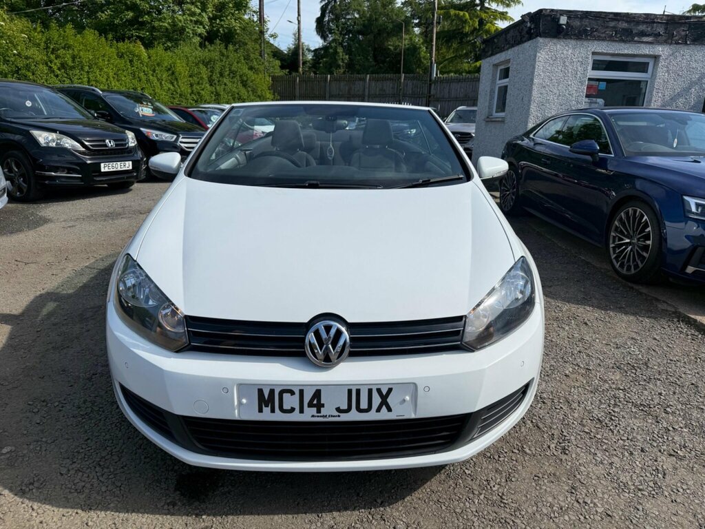 Volkswagen Golf 1.6 Tdi Bluemotion Tech Se Cabriolet Euro 5 Ss MC14JUX White #3