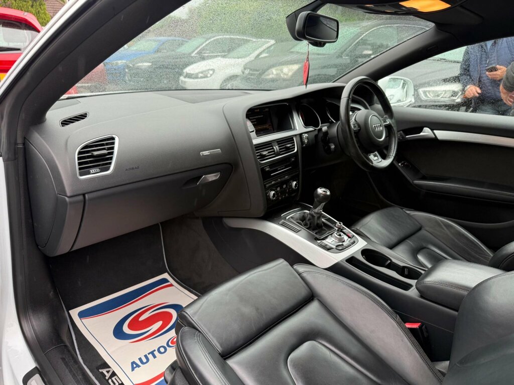 Audi A5 2.0 Tdi S Line Euro 6 Ss NU65NYA White #3