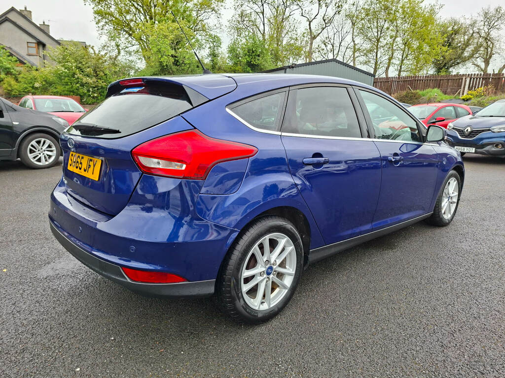 Ford Focus 1.5 Tdci 120 Zetec SO65JFY Blue #6