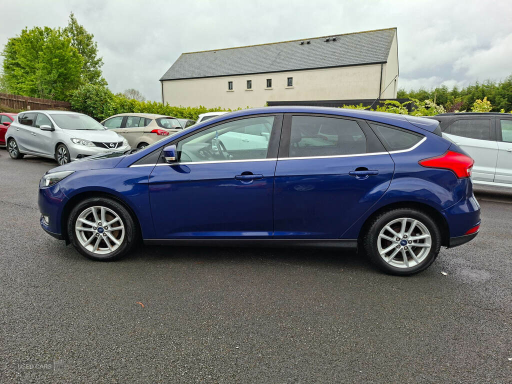 Ford Focus 1.5 Tdci 120 Zetec SO65JFY Blue #4