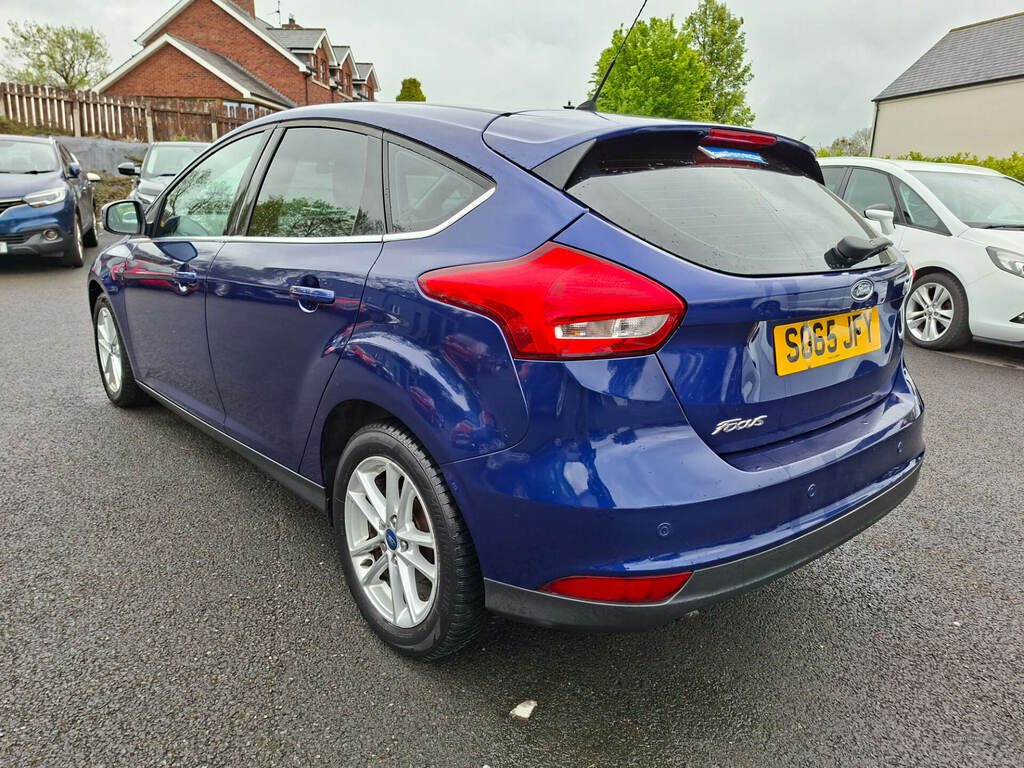 Ford Focus 1.5 Tdci 120 Zetec SO65JFY Blue #5