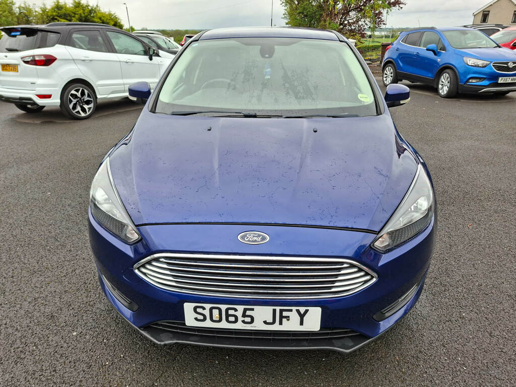 Ford Focus 1.5 Tdci 120 Zetec SO65JFY Blue #2
