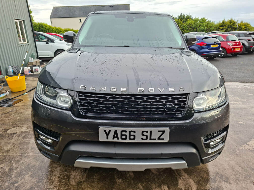 Land Rover Range Rover Sport 3.0 Sdv6 306 Hse YA66SLZ Grey #2