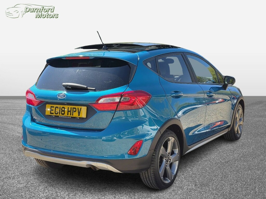 Ford Fiesta Hatchback 1.0 T Ecoboost Active X 201818 EG18HPV Blue #4
