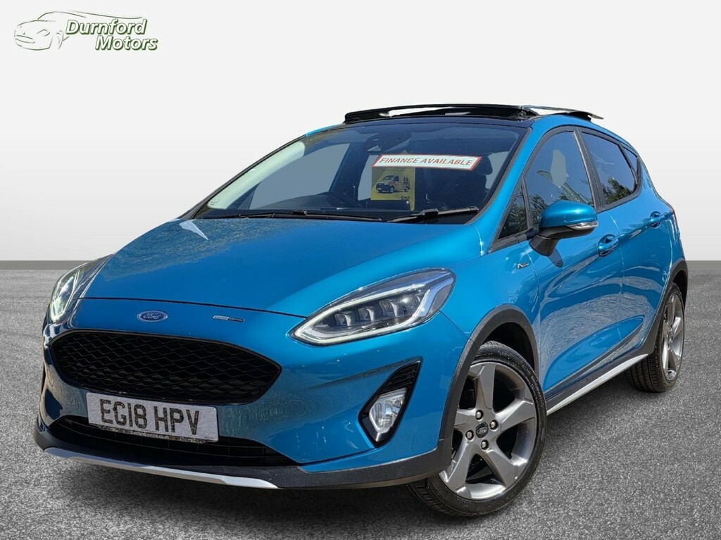 Ford Fiesta Hatchback 1.0 T Ecoboost Active X 201818 EG18HPV Blue