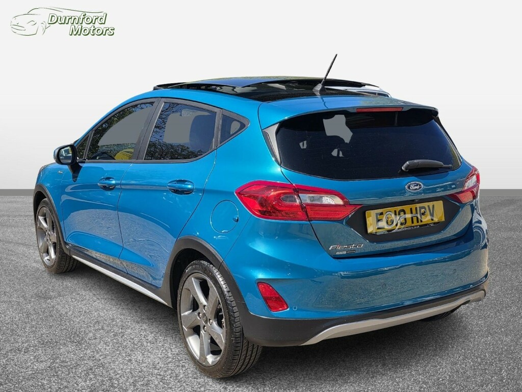 Ford Fiesta Hatchback 1.0 T Ecoboost Active X 201818 EG18HPV Blue #6
