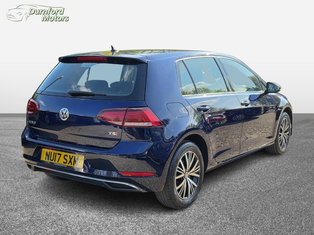 Volkswagen Golf Hatchback 1.4 Tsi Bluemotion Tech Se 201717 NU17SXM Blue #4