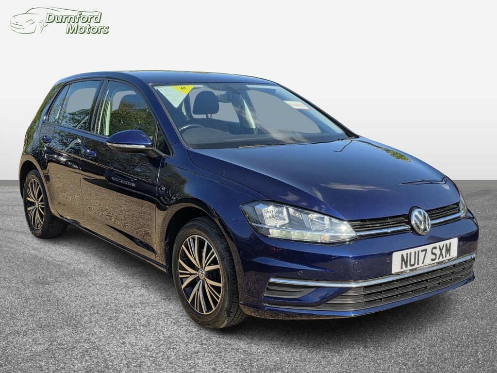 Volkswagen Golf Hatchback 1.4 Tsi Bluemotion Tech Se 201717 NU17SXM Blue #3