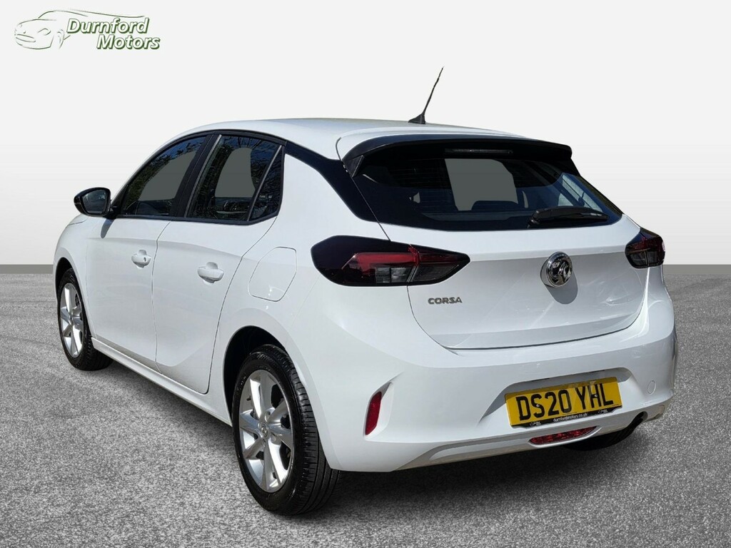 Vauxhall Corsa Hatchback 1.2 Se 202020 DS20YHL White #6