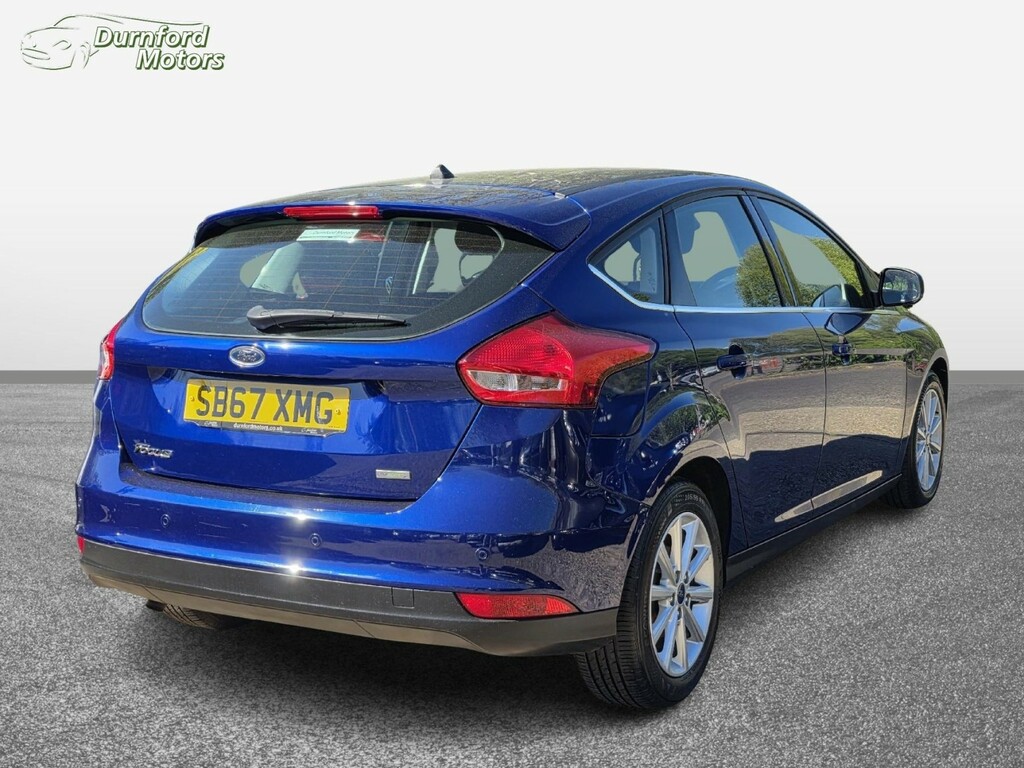 Ford Focus Hatchback 1.0 T Ecoboost Titanium 201767 SB67XMG Blue #4