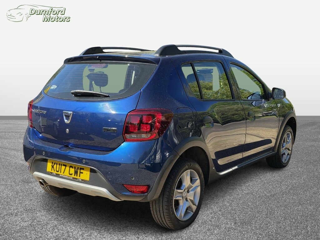 Dacia Sandero Stepway Hatchback 0.9 Stepway Laureate Tce 90 201717 KU17CWF Blue #4