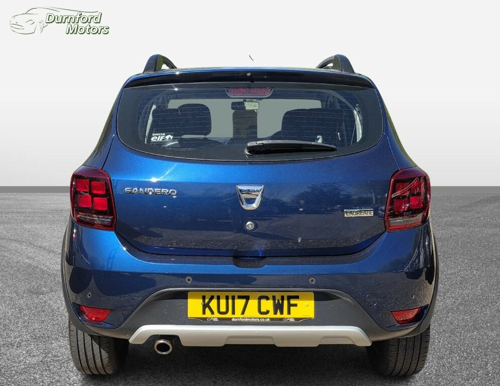 Dacia Sandero Stepway Hatchback 0.9 Stepway Laureate Tce 90 201717 KU17CWF Blue #5