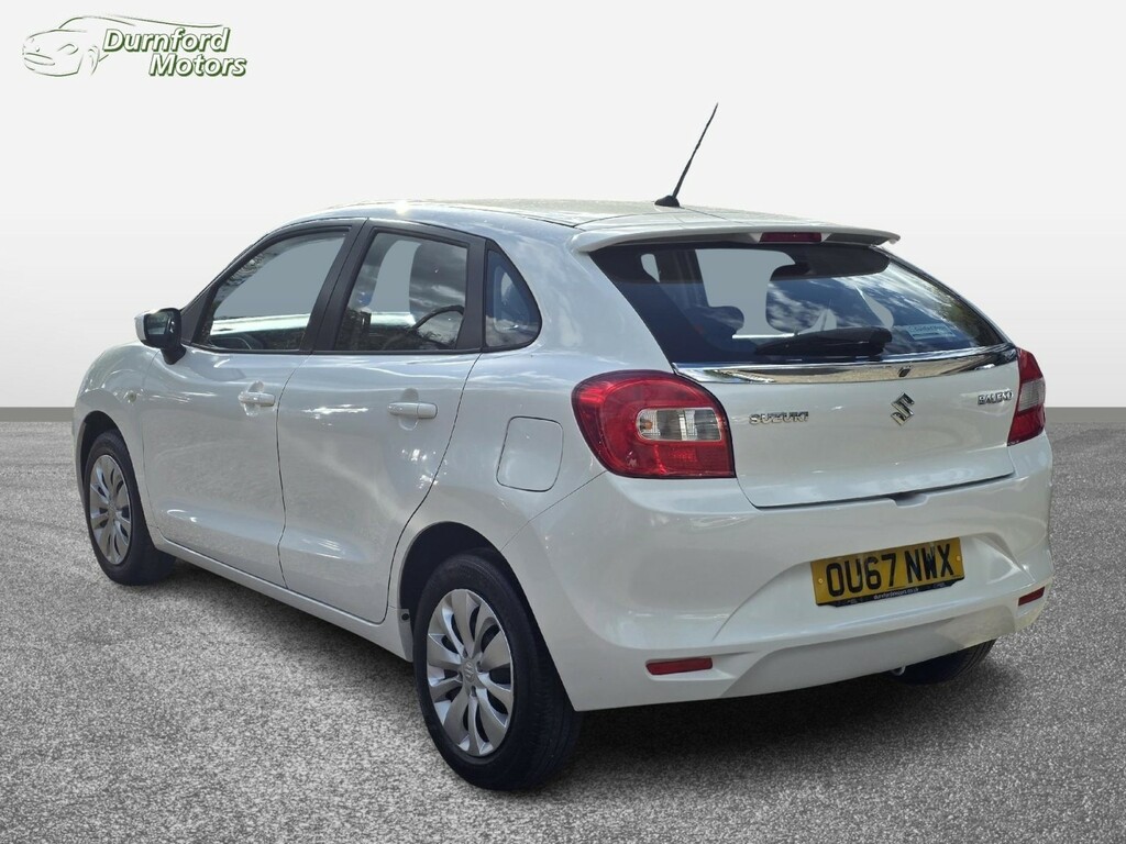Suzuki Baleno Hatchback 1.2 Dualjet Sz3 201767 OU67NWX White #6