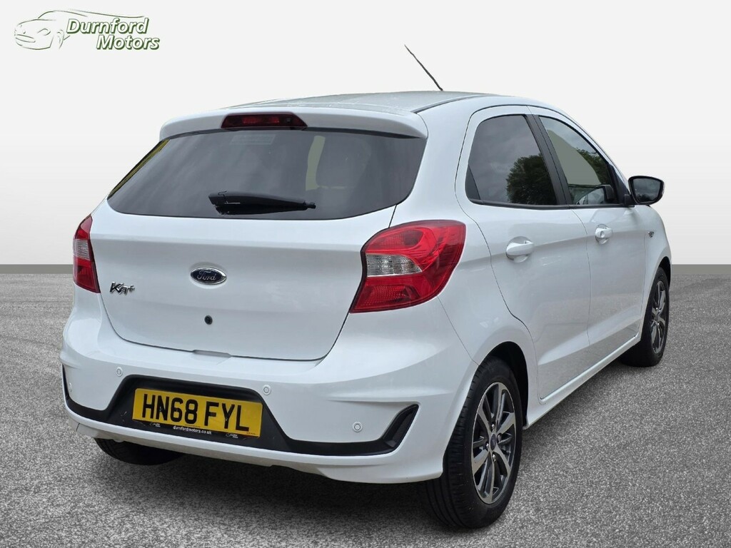 Ford KA+ Hatchback 1.2 Ti-vct Zetec 201868 HN68FYL White #4