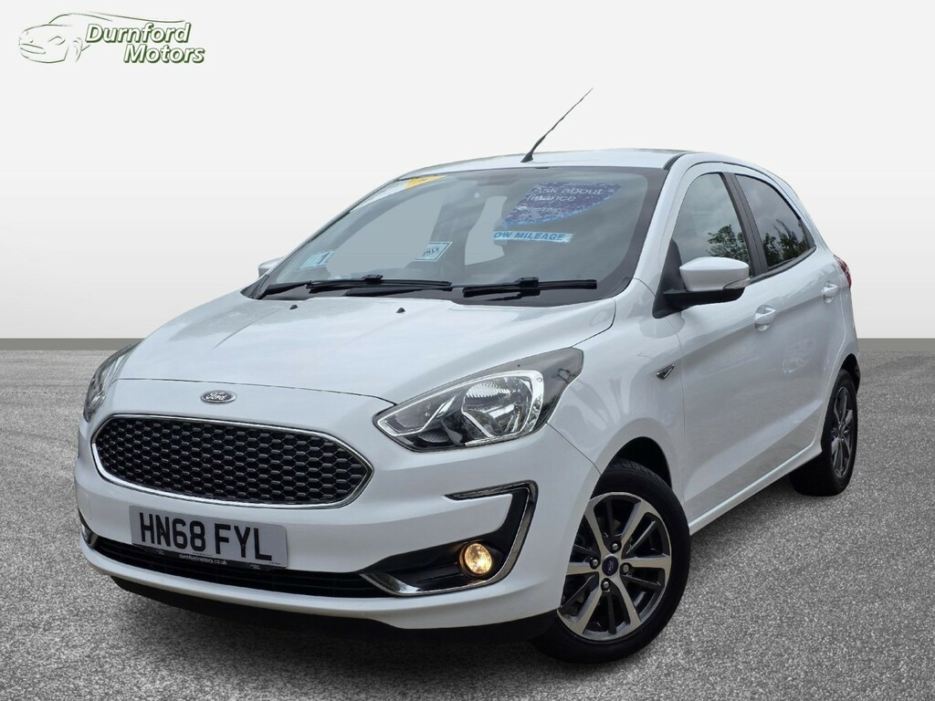 Ford KA+ Hatchback 1.2 Ti-vct Zetec 201868 HN68FYL White