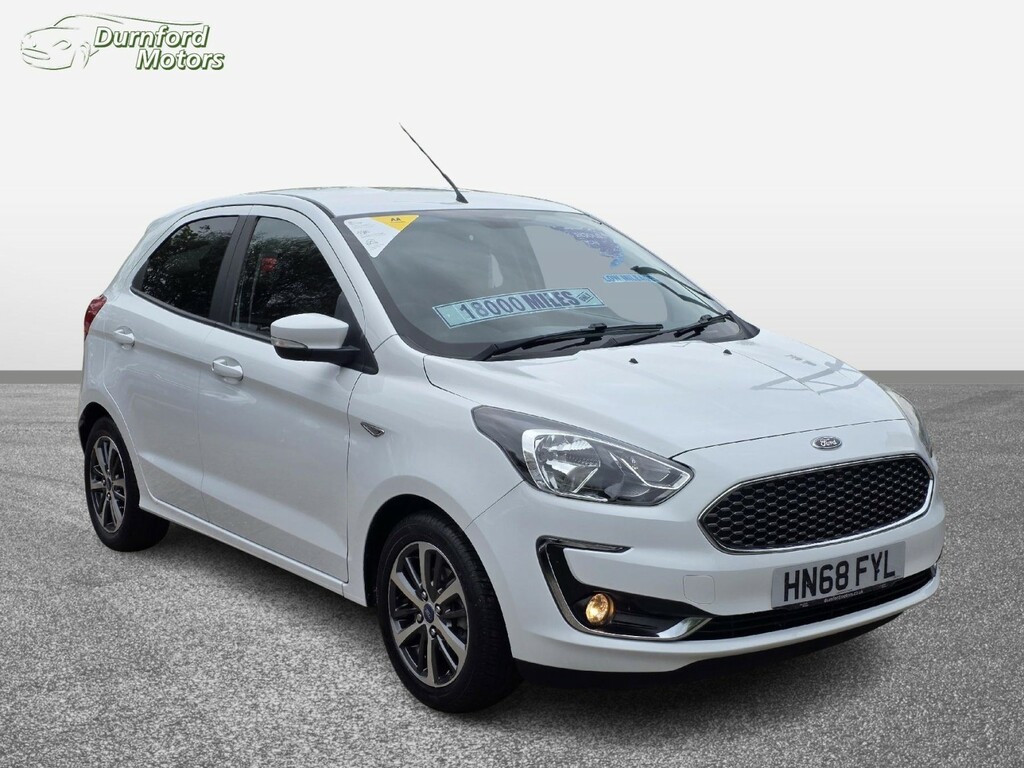 Ford KA+ Hatchback 1.2 Ti-vct Zetec 201868 HN68FYL White #3
