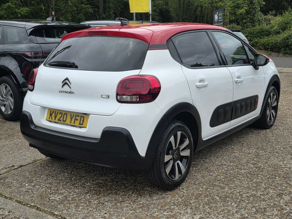Citroen C3 Hatchback 1.2 Puretech Flair Plus 202020 KV20YFD White #4