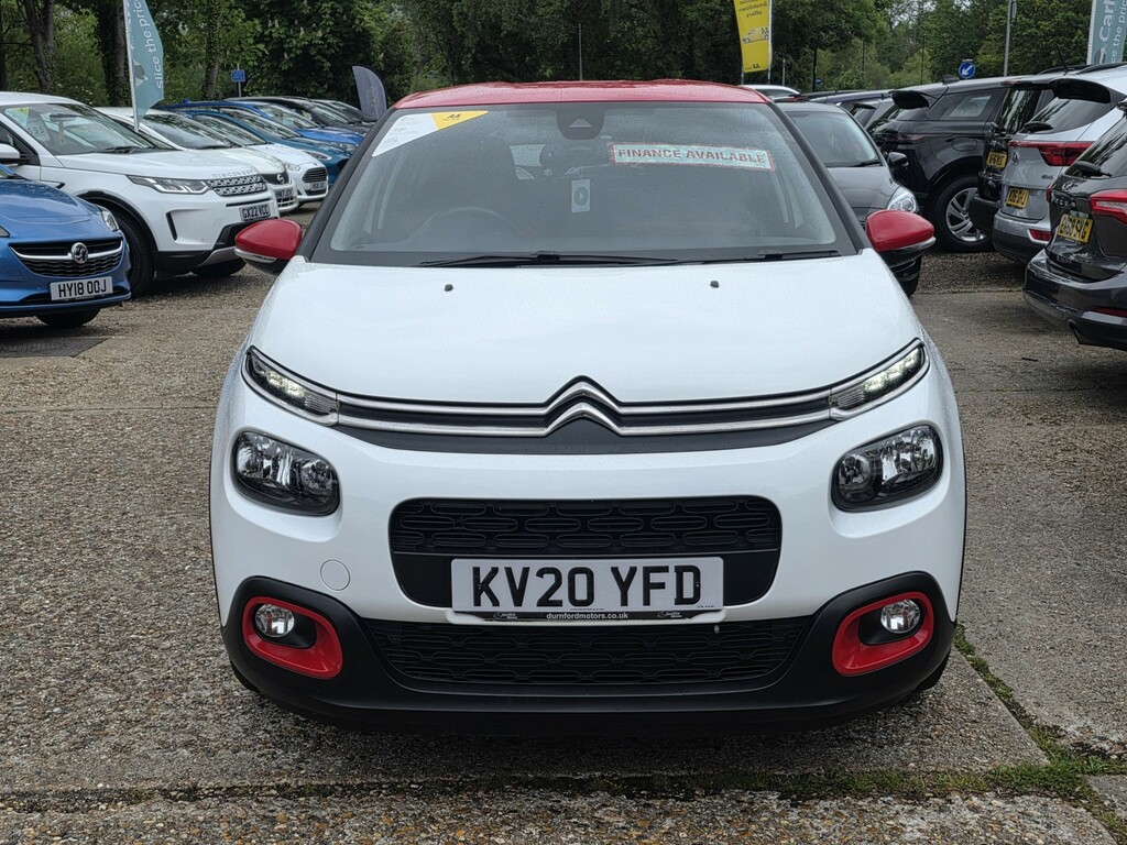 Citroen C3 Hatchback 1.2 Puretech Flair Plus 202020 KV20YFD White #2