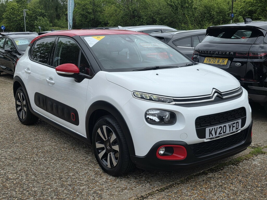 Citroen C3 Hatchback 1.2 Puretech Flair Plus 202020 KV20YFD White #3