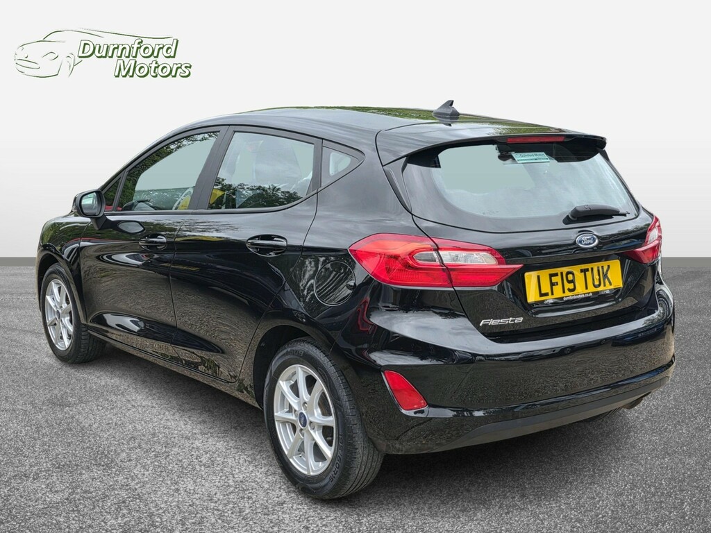 Ford Fiesta Hatchback 1.0 T Ecoboost Zetec 201919 LF19TUK Black #4