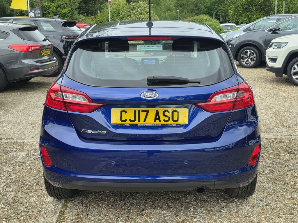Ford Fiesta Hatchback 1.0 T Ecoboost Zetec 201717 CJ17ASO Blue #5