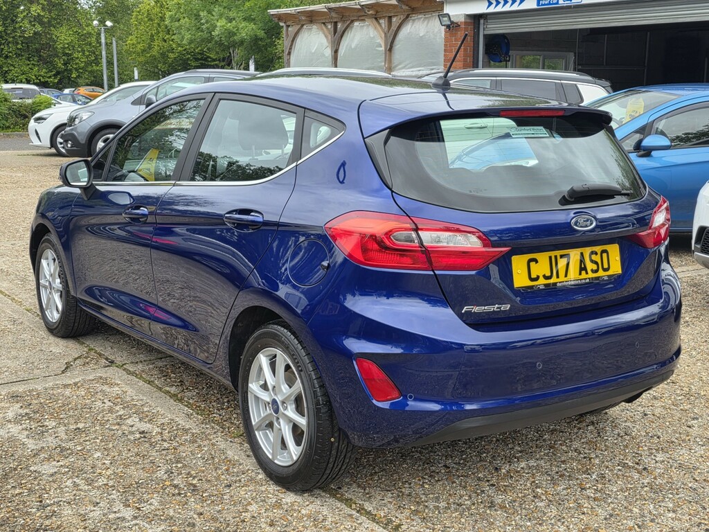 Ford Fiesta Hatchback 1.0 T Ecoboost Zetec 201717 CJ17ASO Blue #6