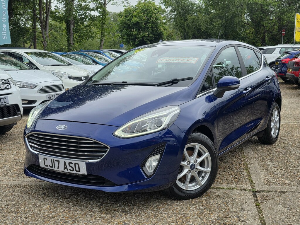 Ford Fiesta Hatchback 1.0 T Ecoboost Zetec 201717 Blue