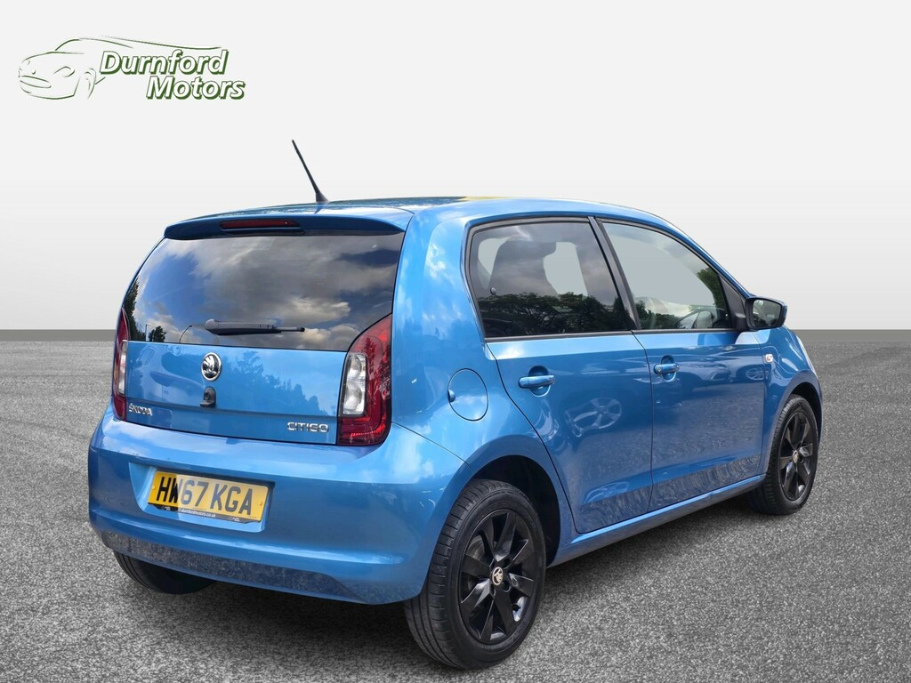 Skoda Citigo Hatchback 1.0 Mpi Colour Edition 201867 HW67KGA Blue #4