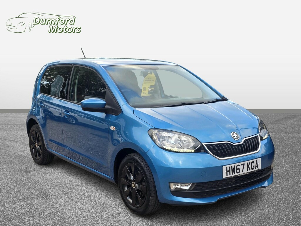 Skoda Citigo Hatchback 1.0 Mpi Colour Edition 201867 HW67KGA Blue #3