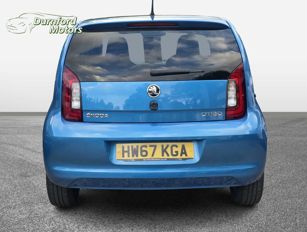 Skoda Citigo Hatchback 1.0 Mpi Colour Edition 201867 HW67KGA Blue #5