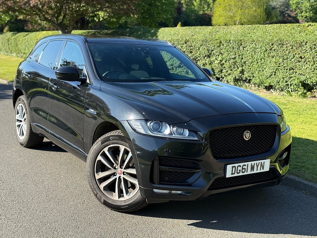 Jaguar F-Pace D180 R-sport U3386 Ulez Black