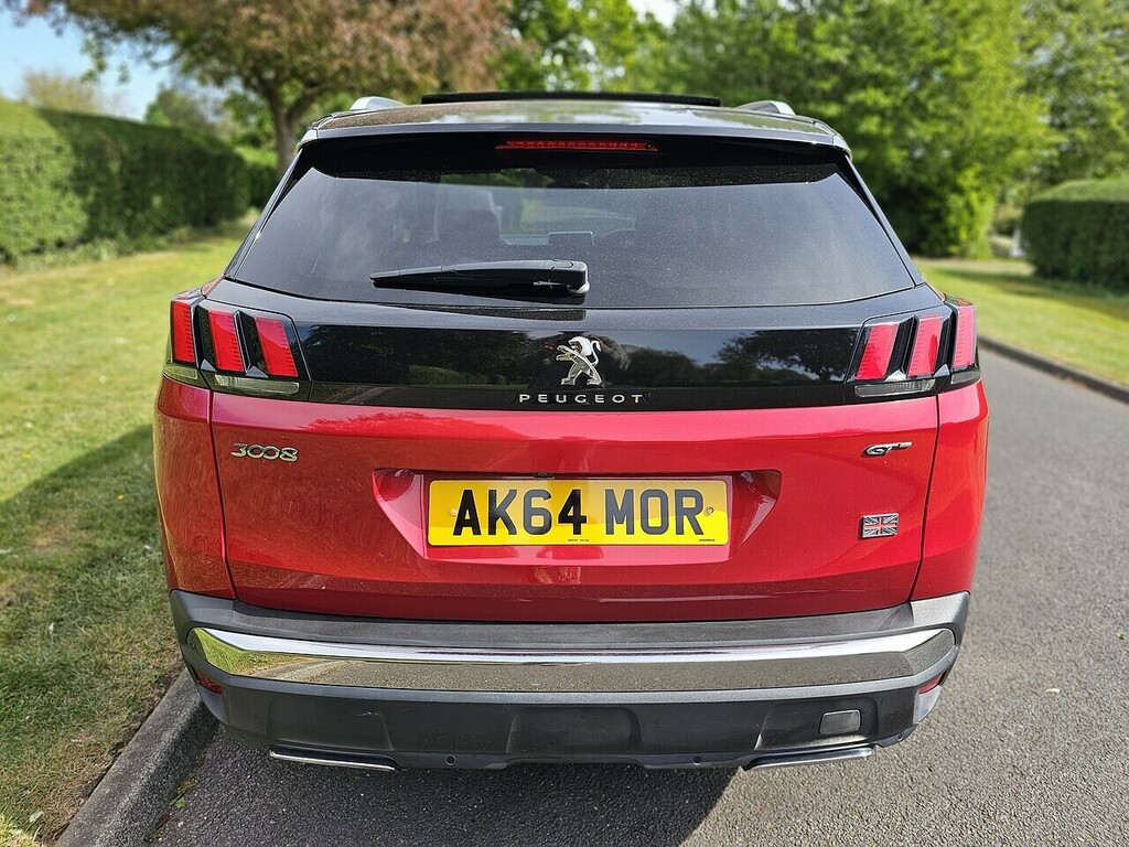 Peugeot 3008 Bluehdi Gt U3430 Ulez Red #4