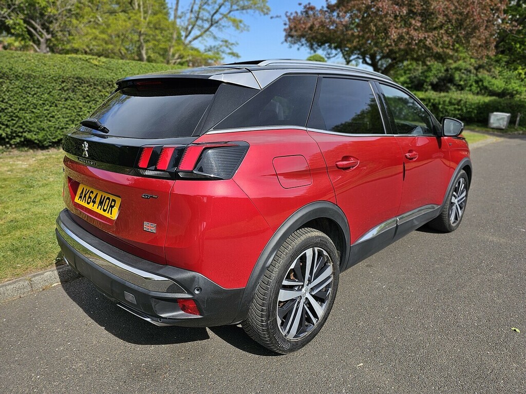 Peugeot 3008 Bluehdi Gt U3430 Ulez Red #3