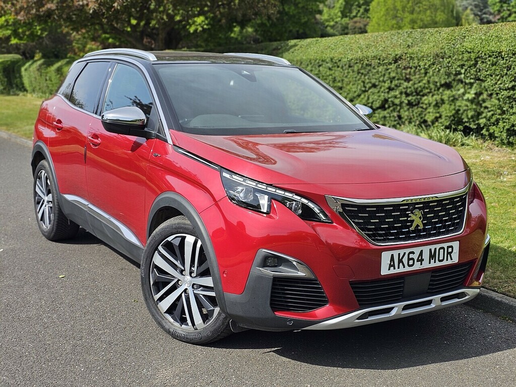 Peugeot 3008 Bluehdi Gt U3430 Ulez Red