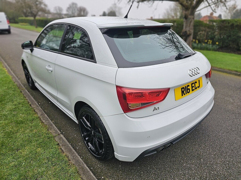 Audi A1 Tfsi S Line U3122 Ulez R16ECJ White #6