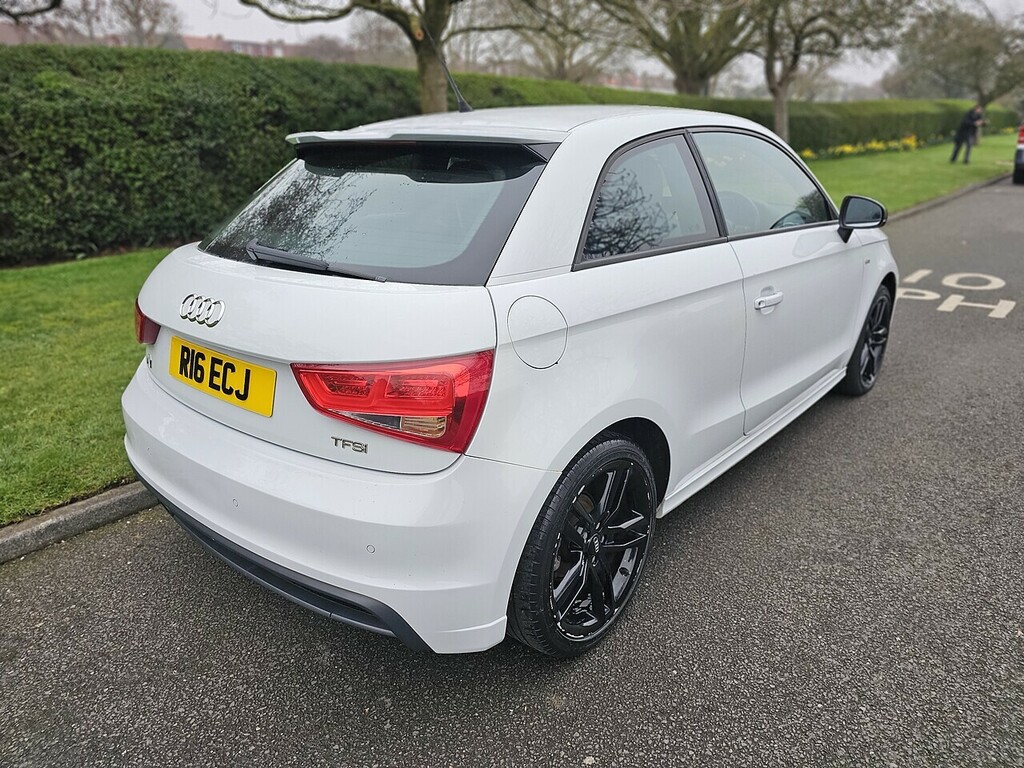 Audi A1 Tfsi S Line U3122 Ulez R16ECJ White #3