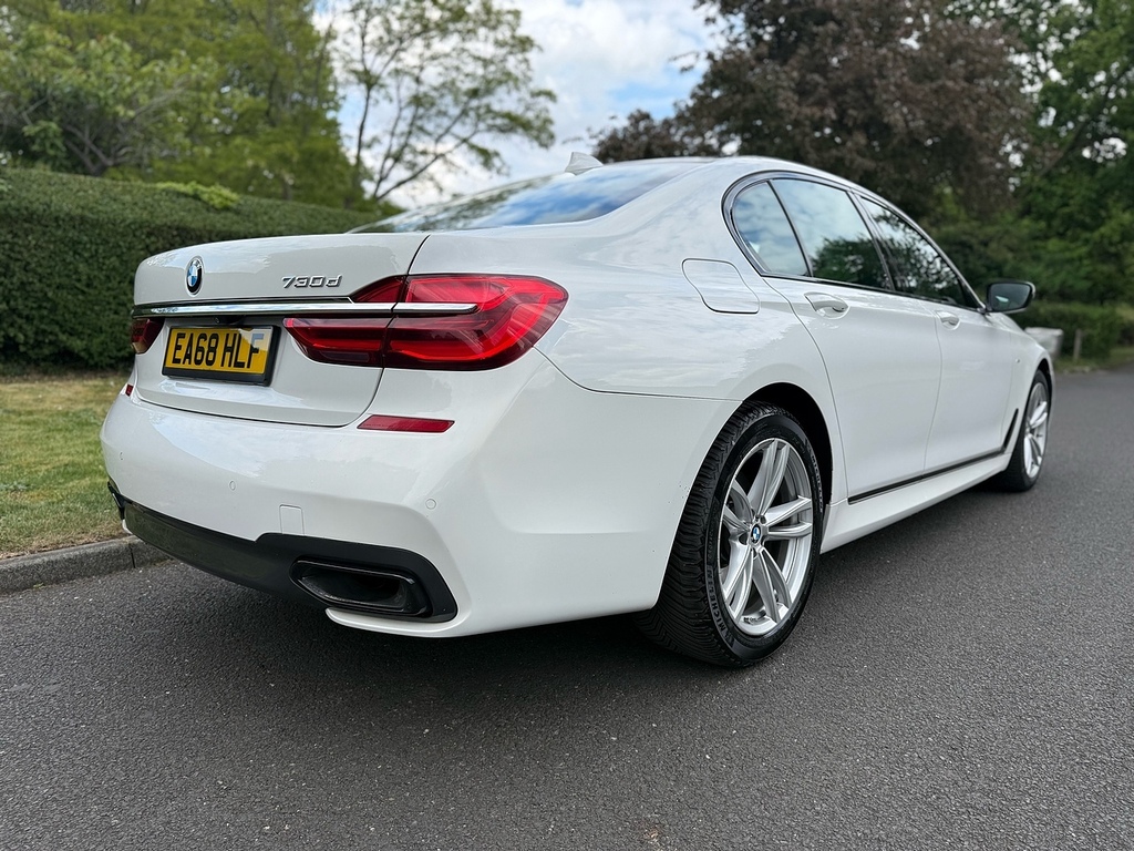 BMW 7 Series 730D M Sport U3460 Ulez EA68HLF White #4