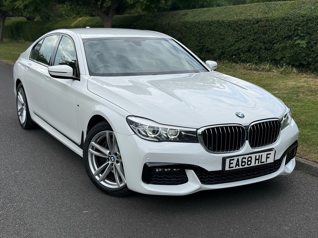 BMW 7 Series 730D M Sport U3460 Ulez White