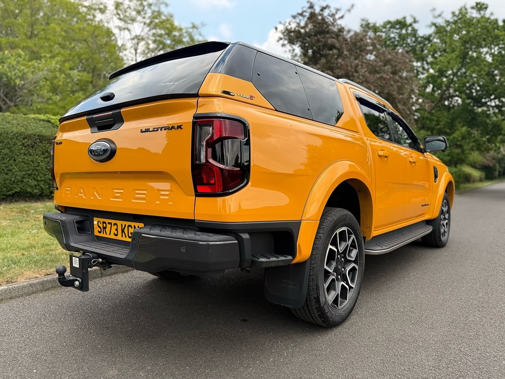 Ford Ranger Td Ecoblue Wildtrak U3462 Ulez SR73KGN Orange #4